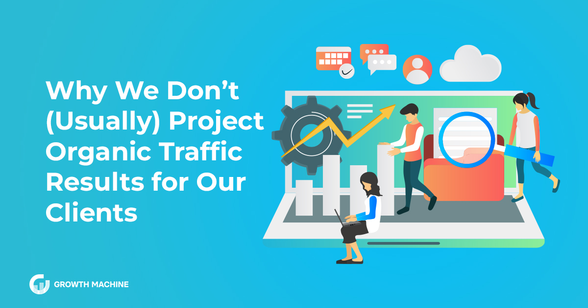 Traffic projections: animated employees working